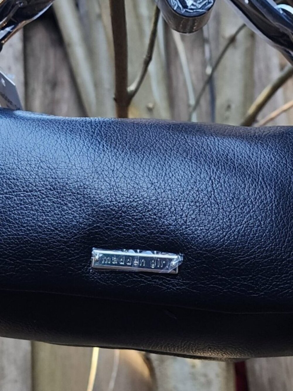*NWT* Madden Girl Convertible Black cross body medium purse